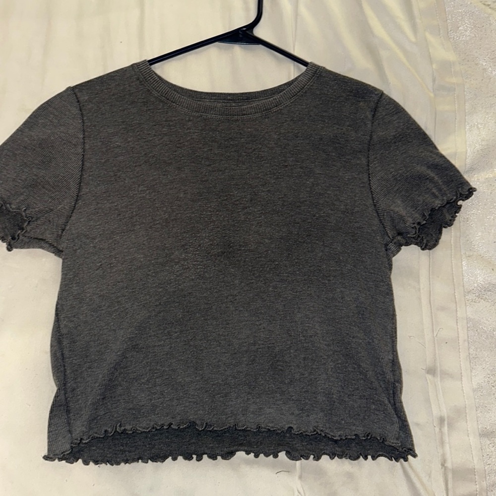 Aerie small dark gray shirt